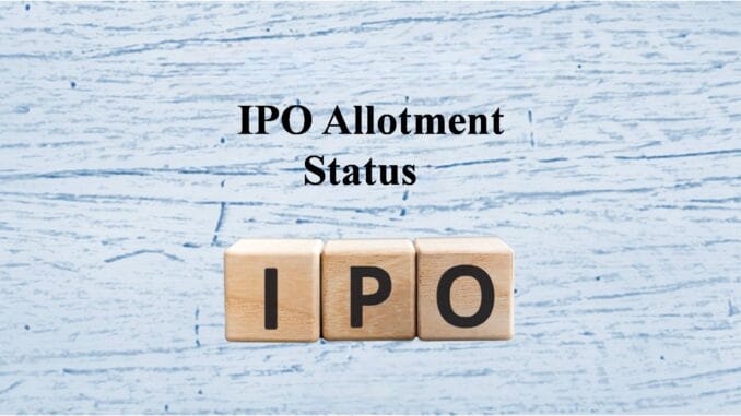 IPO Allotment Status